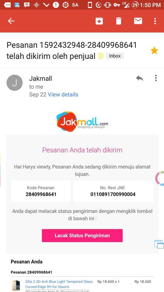 jakmall dan atau jne yg bermasalah