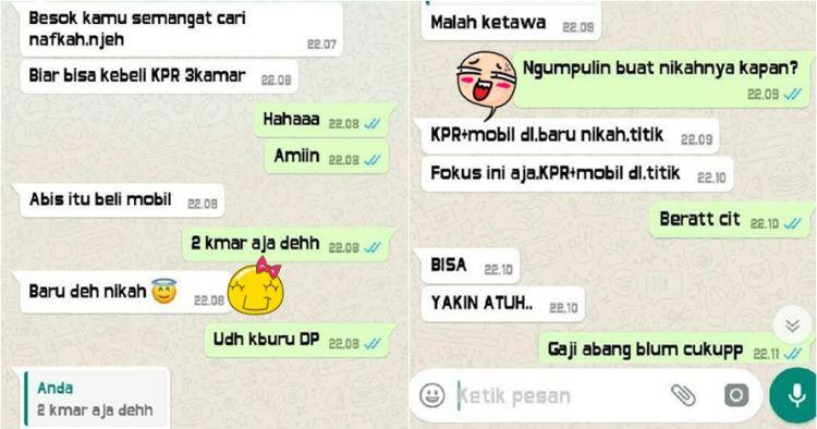 Chat cewek ini minta syarat agar dinikahi, cowoknya jd terguncyang !!! (