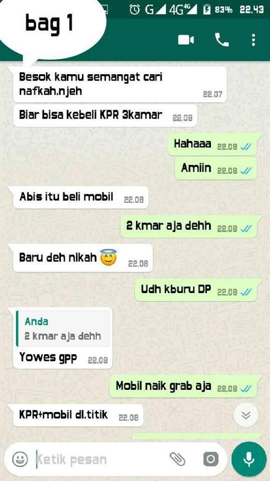 Chat cewek ini minta syarat agar dinikahi, cowoknya jd terguncyang !!! (