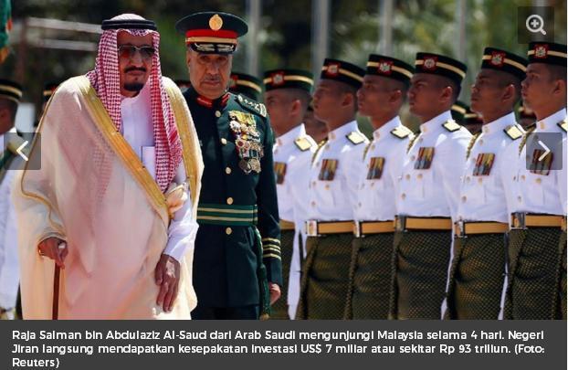 Saat Raja Salman Investasi Besar di China dan Beli Senjata Rusiav