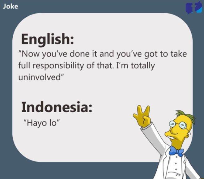 Kata Siapa Bahasa Indonesia Ribet? Ini Buktinya! | KASKUS