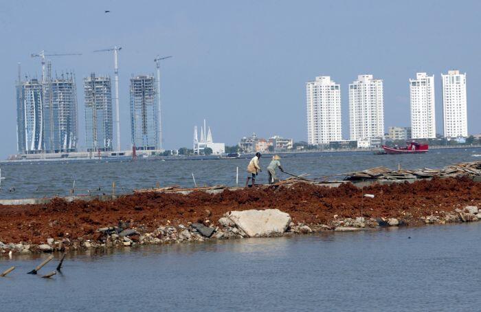 Proyek 17 pulau buatan di Teluk Jakarta dilanjutkan