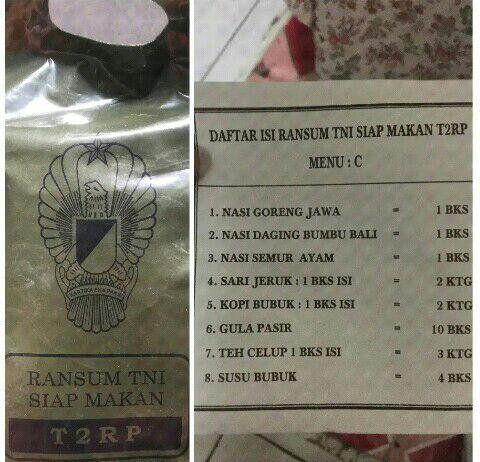 Mengenal Makanan Tentara yang Simpel tapi Kenyang, Mau Coba?