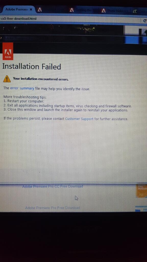 Application exit error. Exit Error. Fraps Error this installation.