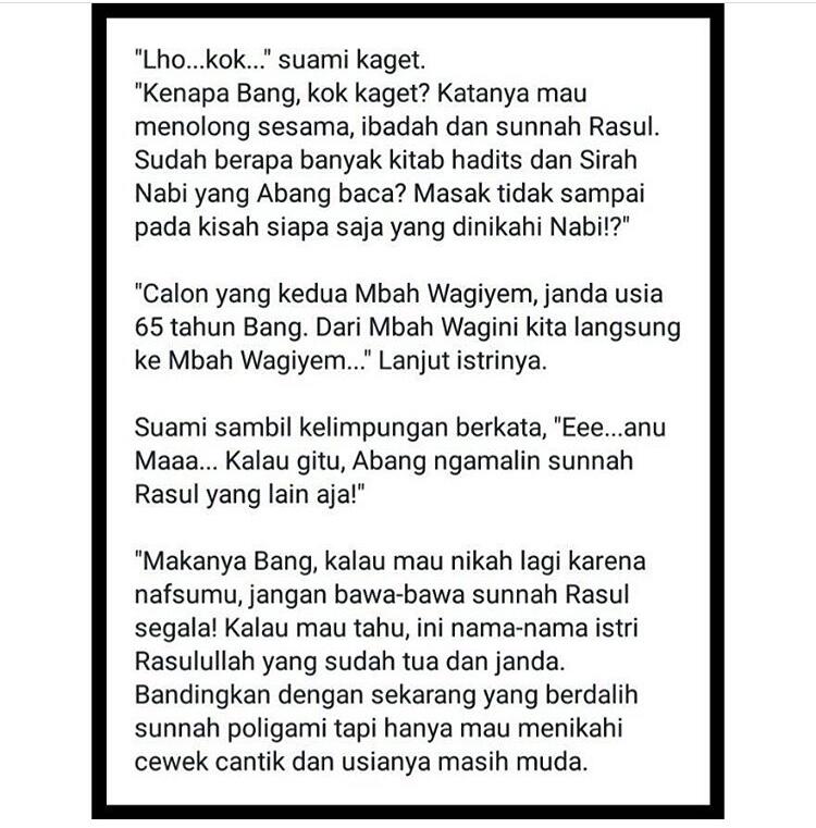 Jualan agama demi nafsu dan politik ? Udah biasa gan