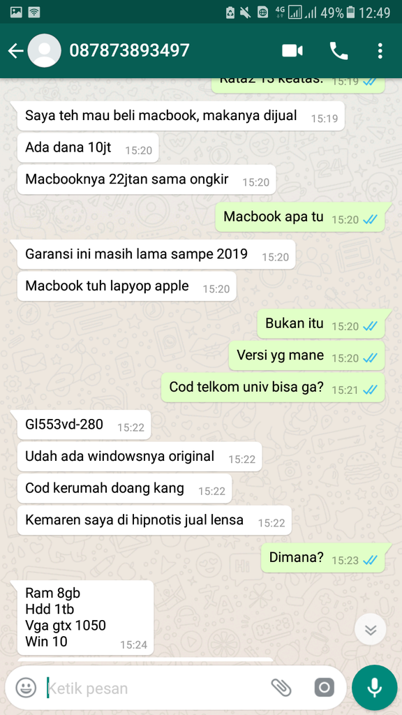 Pengalaman Beli asus ROG.