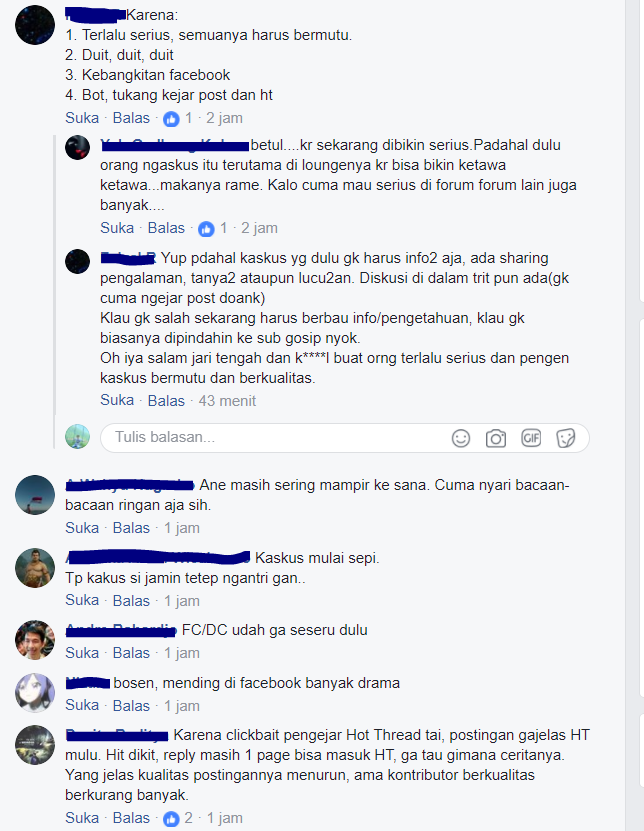 KENAPA KASKUS SEMAKIN SEPI PEMINATNYA ??