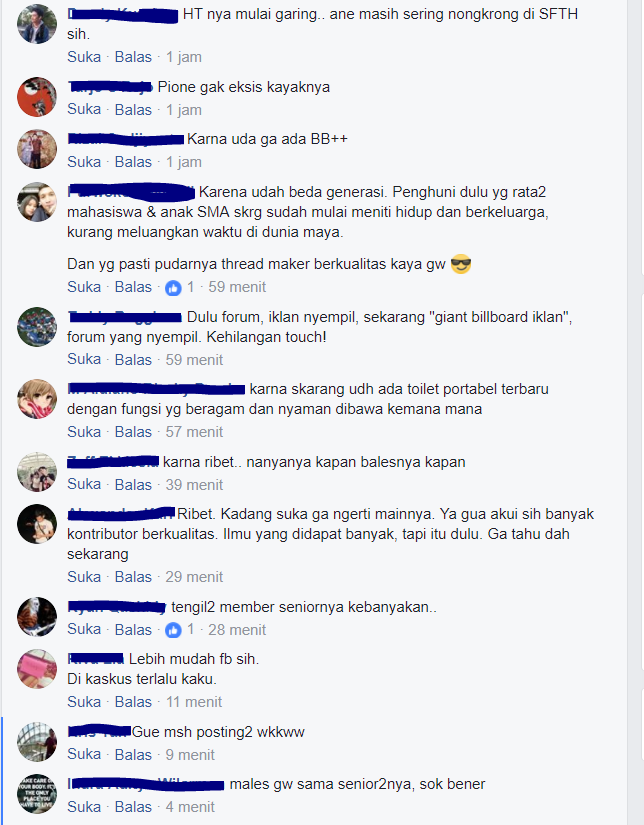 KENAPA KASKUS SEMAKIN SEPI PEMINATNYA ??