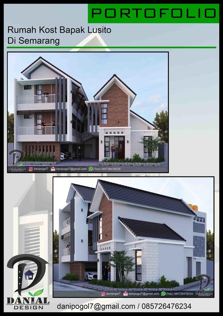 Jasa Desain Gambar Bangunan (Arsitek, Interior & Struktur) Rumah, Ruko, dll