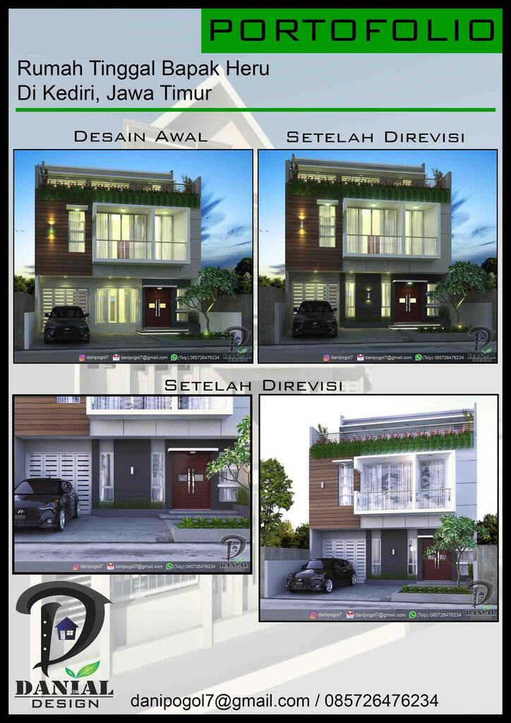 Jasa Desain Gambar Bangunan (Arsitek, Interior & Struktur) Rumah, Ruko, dll