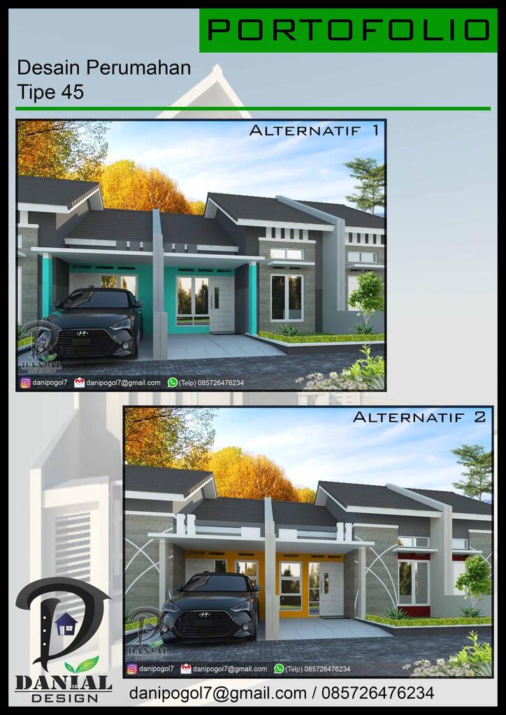 Jasa Desain Gambar Bangunan (Arsitek, Interior & Struktur) Rumah, Ruko, dll