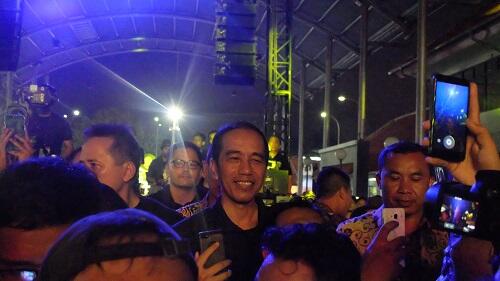 Netizen Jelata Hingga Jokowi Nikmati Musik Lintas Genre di Synchronize Festival 2017