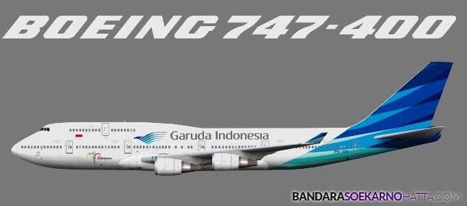 Garuda Indonesia Pensiunkan Pesawat Boeing 747-400