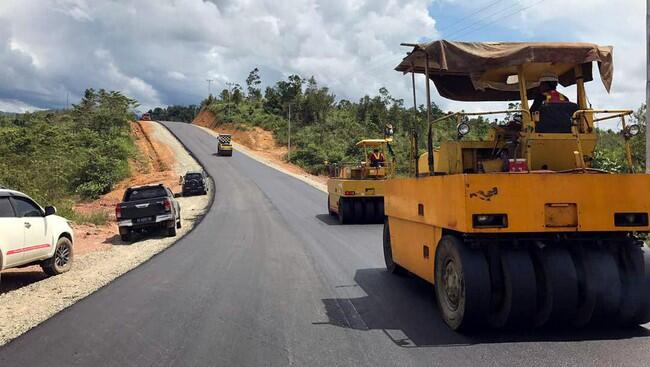 Dari 962 Km, Jalan di Perbatasan Kaltara Sudah Tembus 783 Km