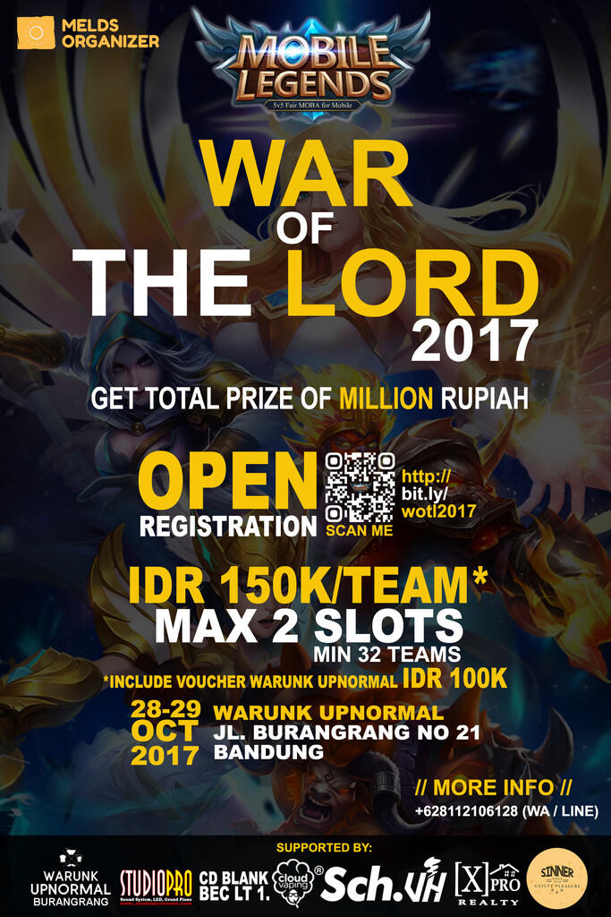  Mobile Legend Bandung – War of The Lord 2017