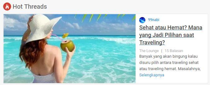 Sehat atau Hemat? Mana yang Jadi Pilihan saat Traveling?