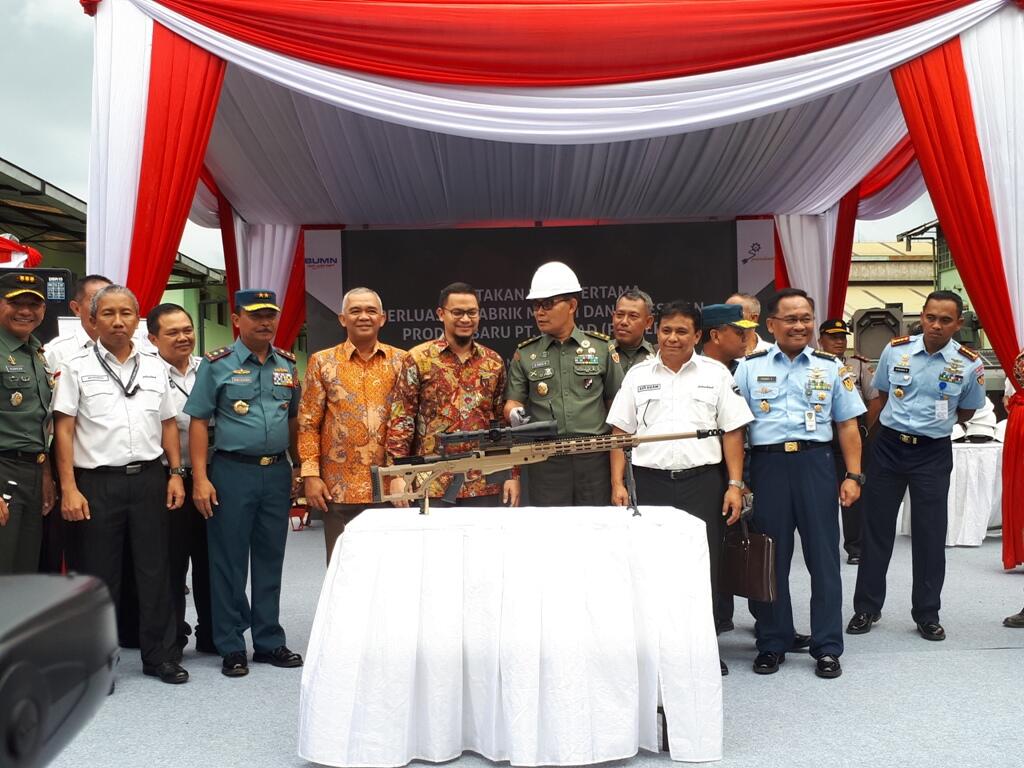 Senapan Baru PT Pindad Mampu Bidik Target Sejauh 1,5 KM