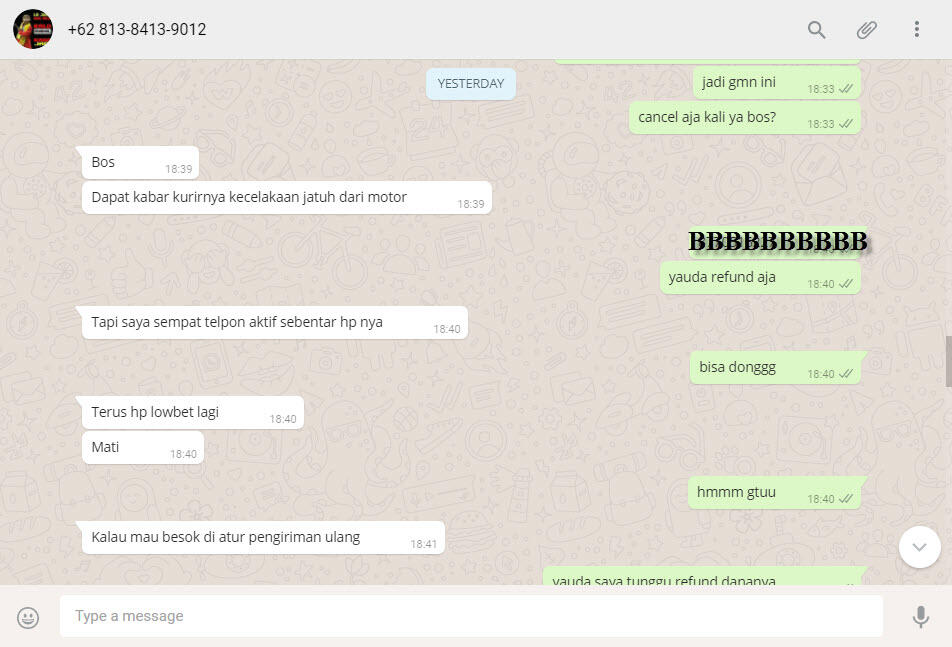WASPADANYA BELI MIRAS ATAU BARANG APAPUN DARI REK BCA 5730032937 A/N SUDRAJAT