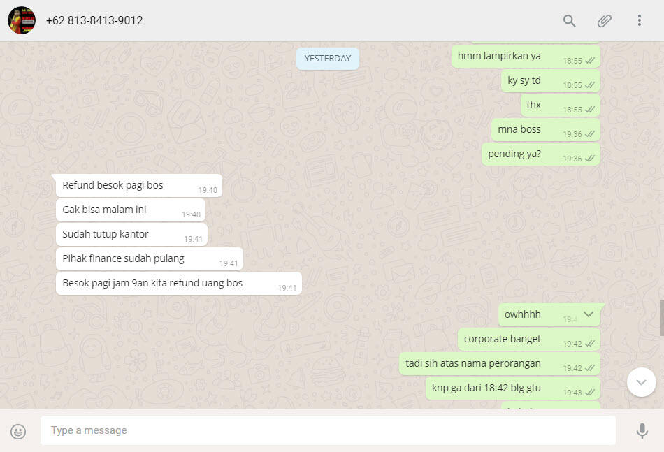 WASPADANYA BELI MIRAS ATAU BARANG APAPUN DARI REK BCA 5730032937 A/N SUDRAJAT