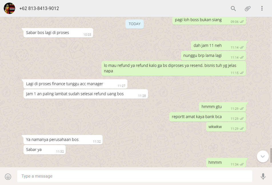 WASPADANYA BELI MIRAS ATAU BARANG APAPUN DARI REK BCA 5730032937 A/N SUDRAJAT