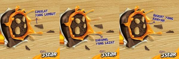 Begini Rasa Baru Cokelat Cadbury 5 Star Gan, Harus Coba!