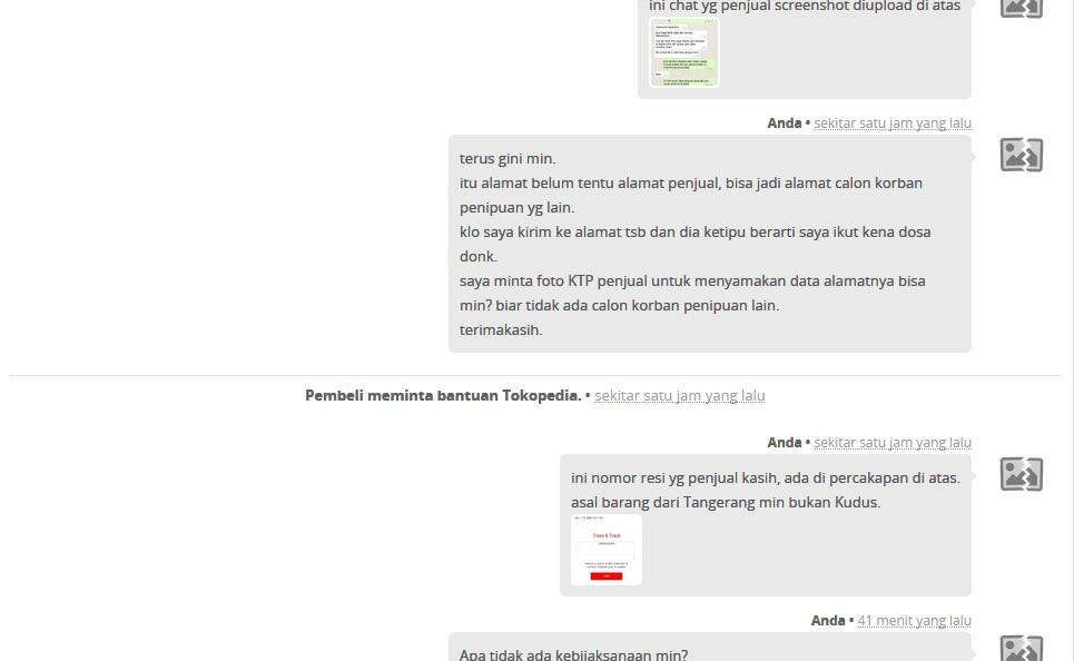 &#91;SHARE&#93; Tokopedia Melindungi Seller Yang Jelas2 Mencoba Melakukan Penipuan