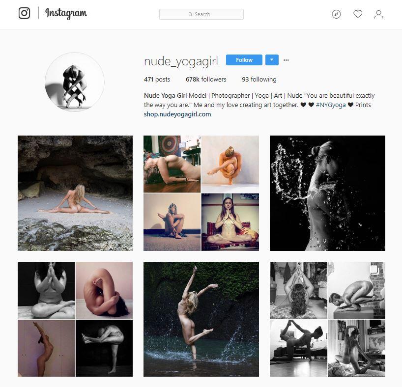 Trend &quot;Naked Yoga&quot; di Instagram, Gimana menurut agan?