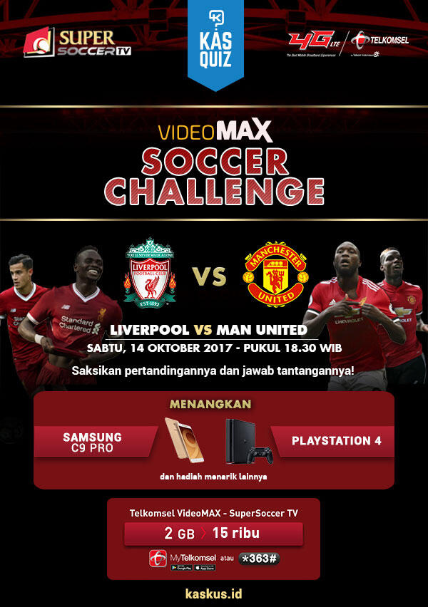 Big Match Liverpool vs Manchester United Yang Bawa Berkah Buat Kaskuser