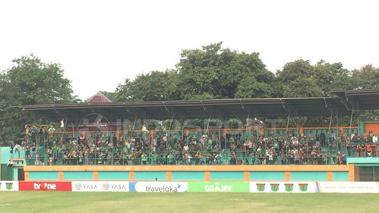 Lawan Persita Tangerang, Anggota TNI Ikut Dukung PSMS Medan