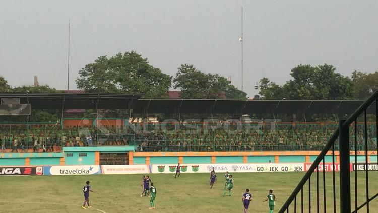 Lawan Persita Tangerang, Anggota TNI Ikut Dukung PSMS Medan