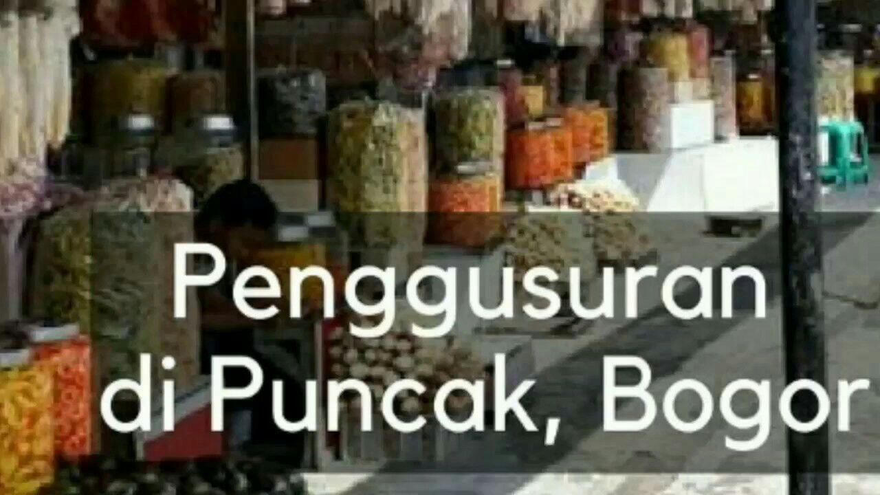 Jalur Di Puncak Bogor Macet Ada Sejumlah Pedagang Membakar Kayu Ditengah Jalan