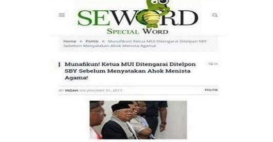 Pemuda Muhammadiyah Laporkan Situs yang Dianggap Sebarkan Hoaks ke Polisi dan Kominfo