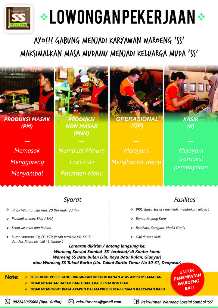 WAROENG SPESIAL SAMBAL SS (AREA BALI)