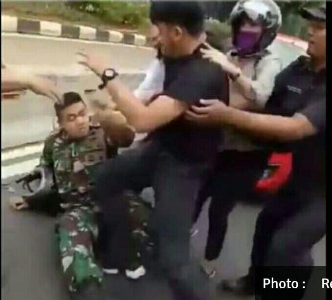 Viral, Video Prajurit TNI Versus Pemuda di Pulogadung

