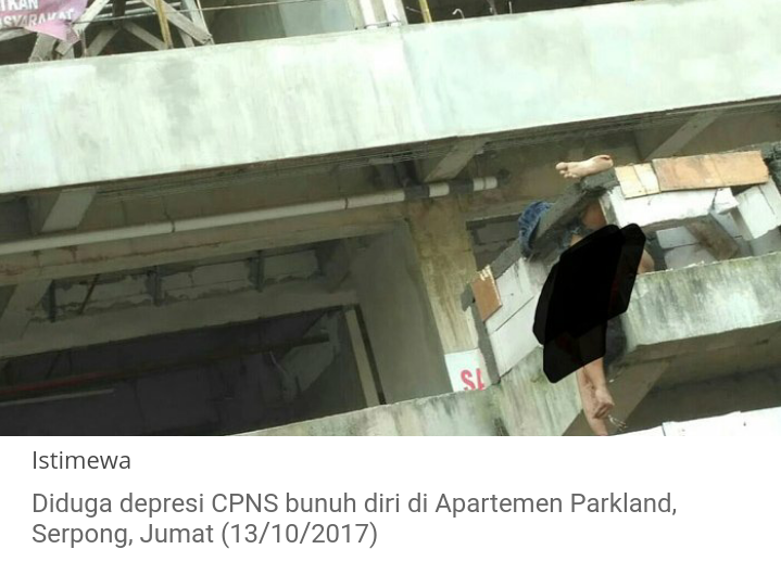 Breaking News: Tidak Lulus Tes CPNS, Guru Honorer Terjun dari Atas Apartemen