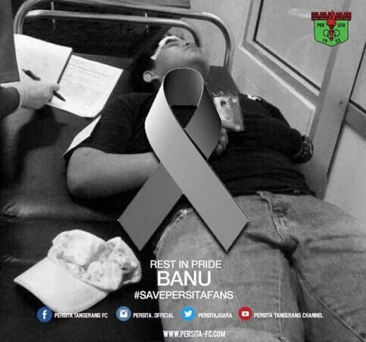 "Suporter Ditonjok, Ditendang, dan Dipukul Pakai Bambu"