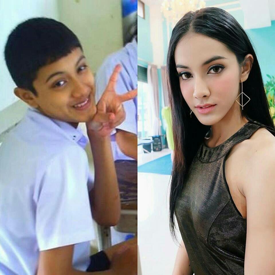 10 Foto perubahan transgender dari cowok ke cewek