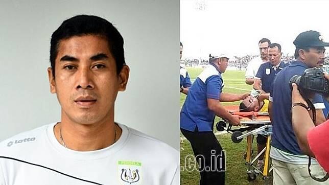Tertabrak Pemain, Kiper Persela Tutup Usia. Selamat Jalan, Kapten!