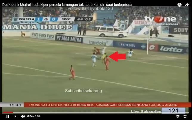 Tertabrak Pemain, Kiper Persela Tutup Usia. Selamat Jalan, Kapten!