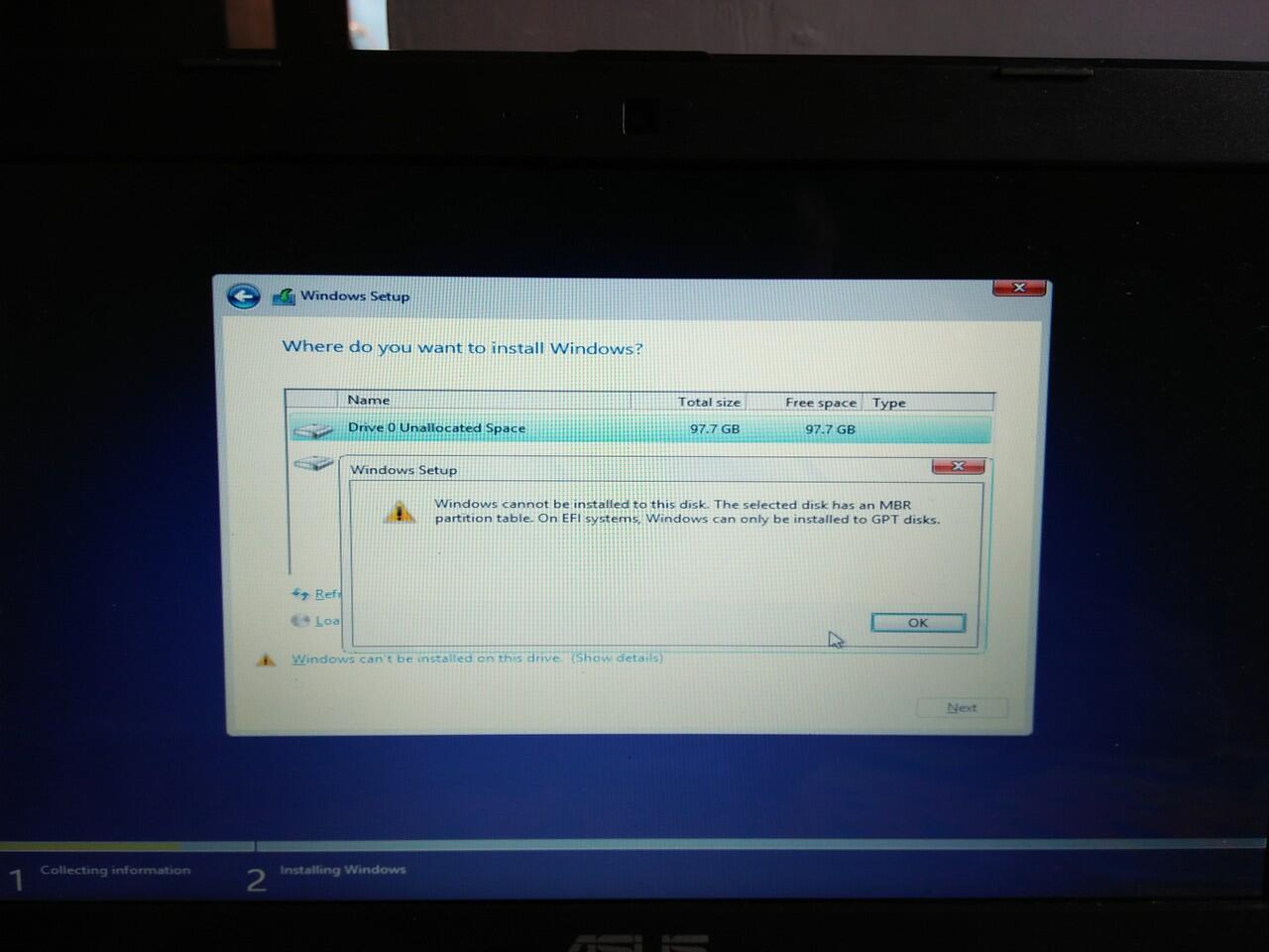 Instal Windows 8 1 Asus X200ma Error Kaskus