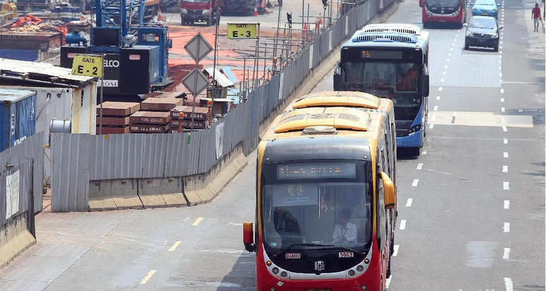 TransJ Gratiskan Bus untuk ke 'Pesta Rakyat' Selamatan Jakarta