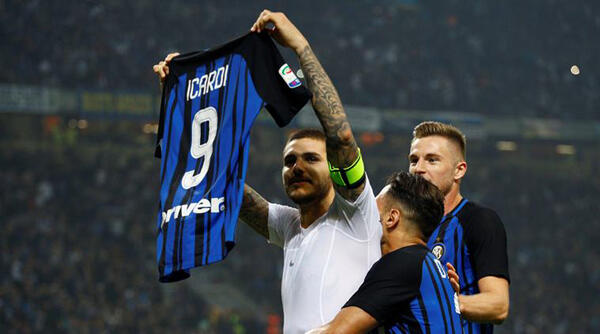 Napoli Perpanjang Rentetan Kemenangan, Icardi Jadi Bintang di Derby Milan