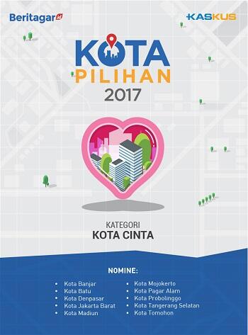 Agan Belum Ikutan Voting Kota Pilihan 2017?