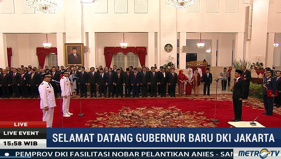Anies-Sandi Sah Pimpin DKI Jakarta