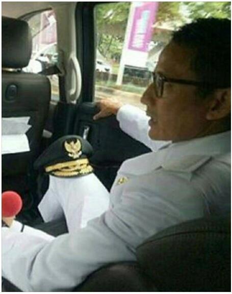 Wow, Sebelum Dilantik Ternyata Sandiaga Uno Sempatkan 'Meni-Pedi'