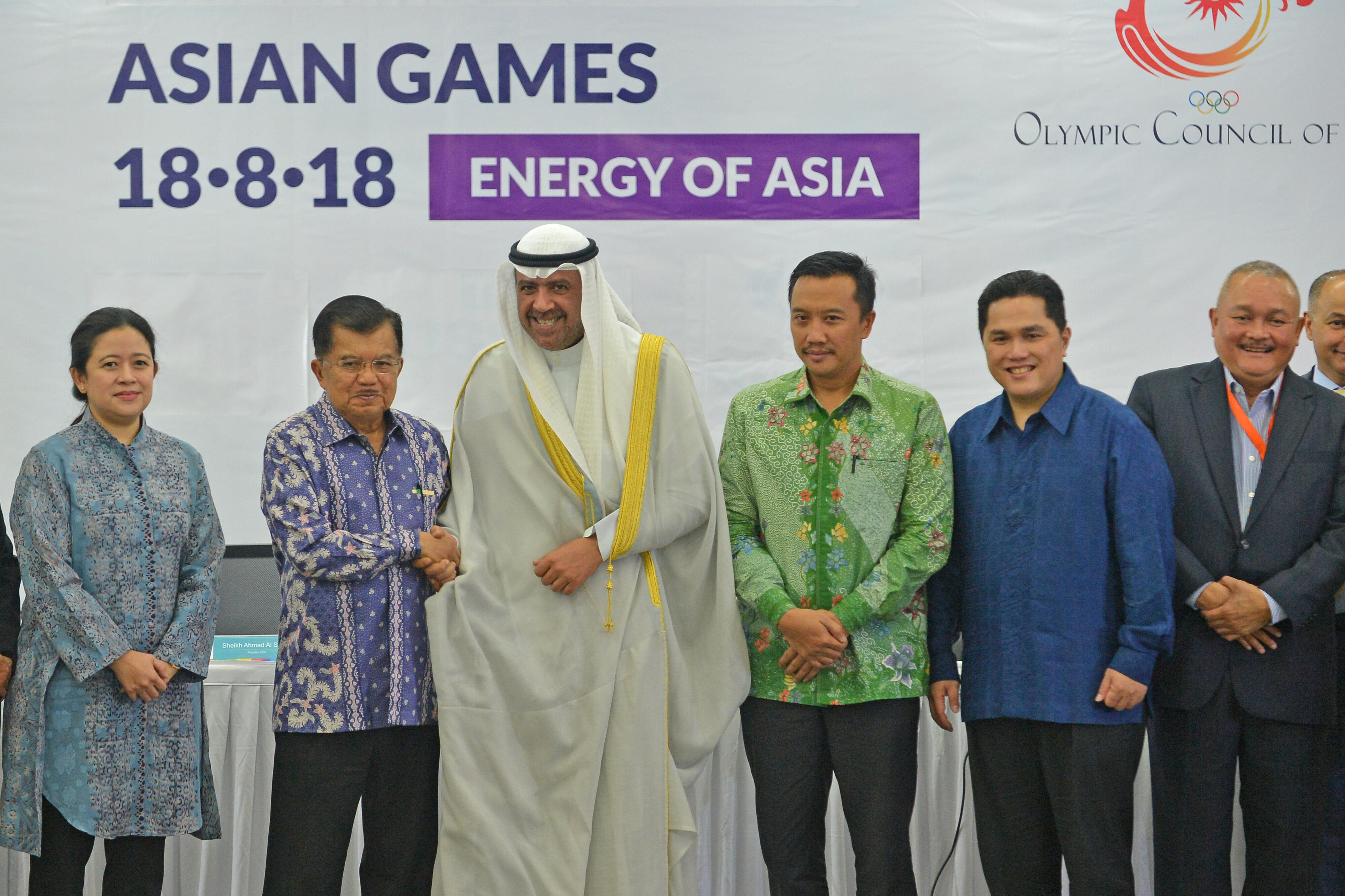 Indonesia-OCA Sepakati Perubahan Kontrak Tuan Rumah Asian Games 2018