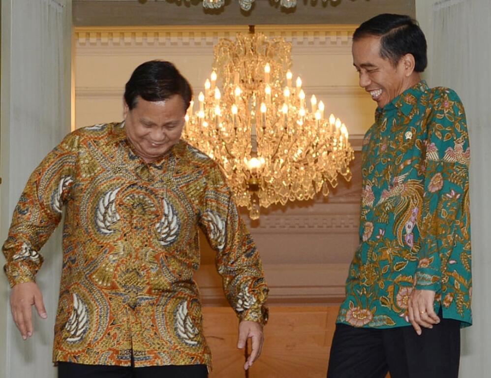 Prabowo dan Jokowi tak Melulu Berseberangan