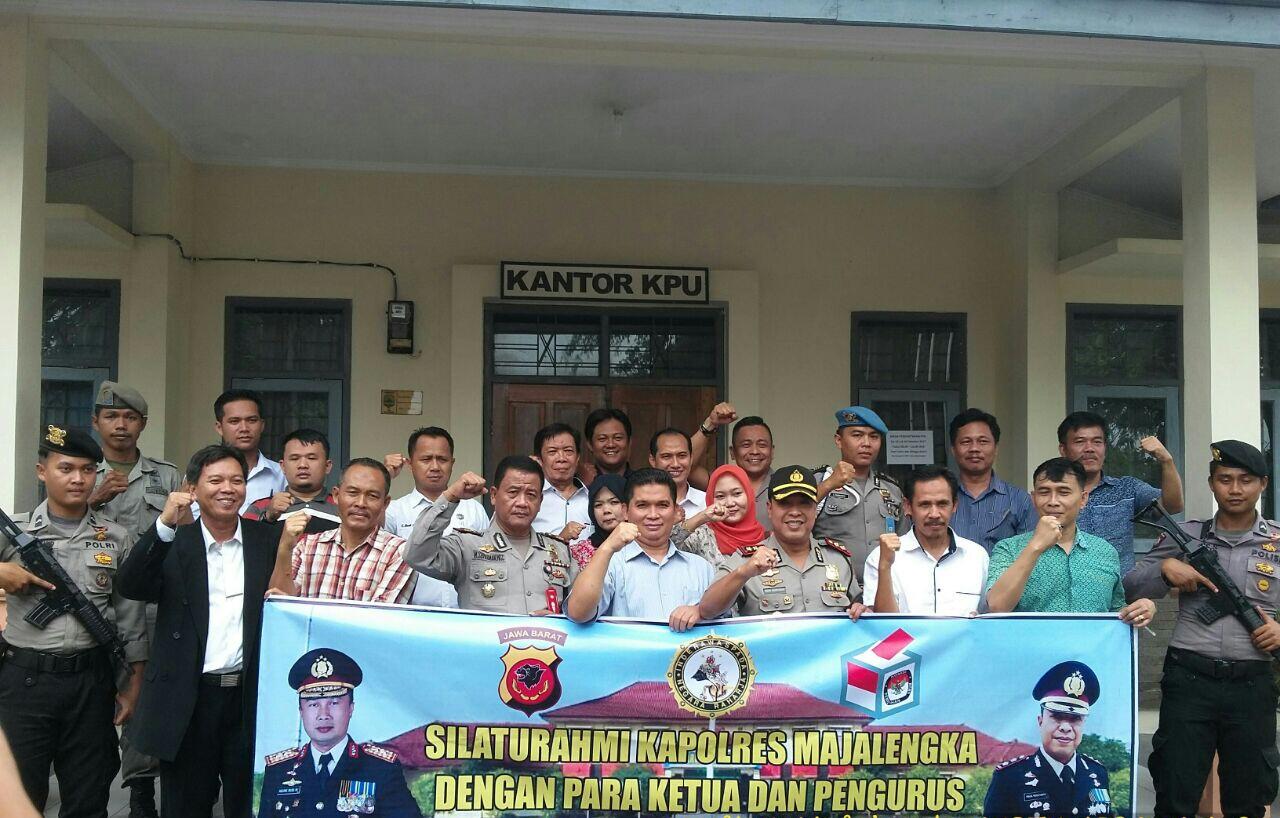 Ciptakan Aman, Kapolres Majalengka Ajak Peserta Pilkada Damai