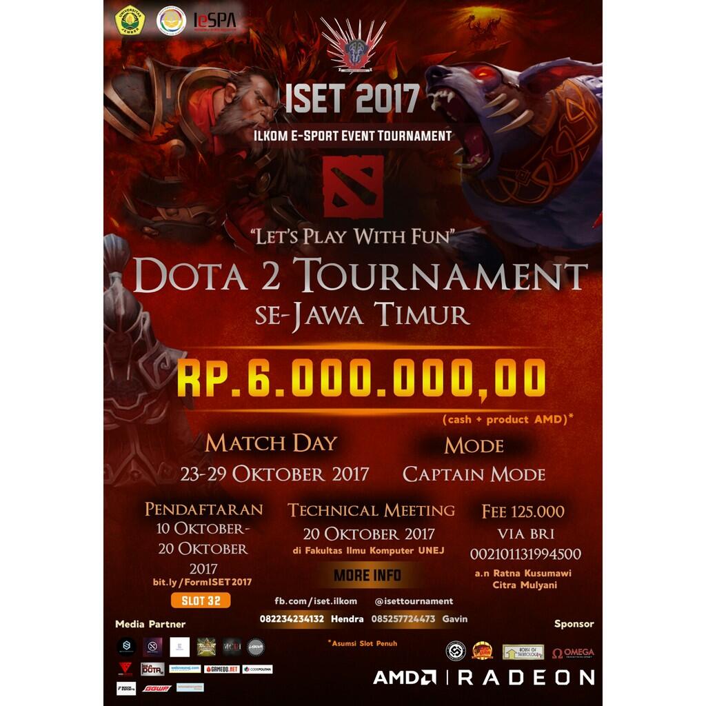 ISET TOURNAMENT SEASON 3 by Fakultas ILKOM UNEJ