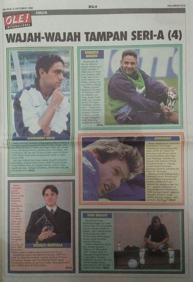 Ini yang bikin emak-suka suka bola waktu mudanya